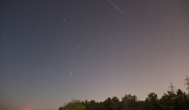 Perseid meteor yağmuru görsel şölen oluşturdu