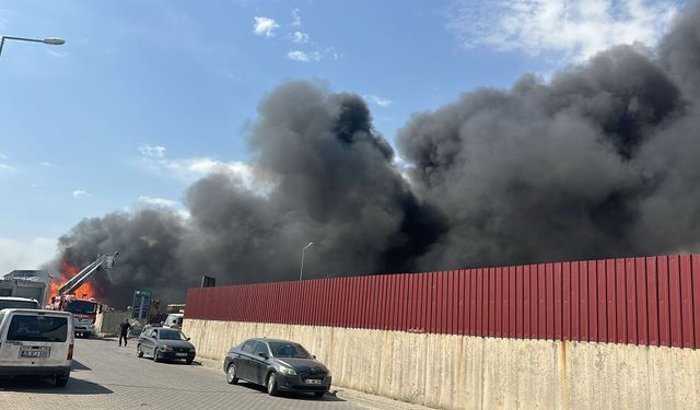 Eskişehir’de patlama! Dumanlar gökyüzünü sardı!