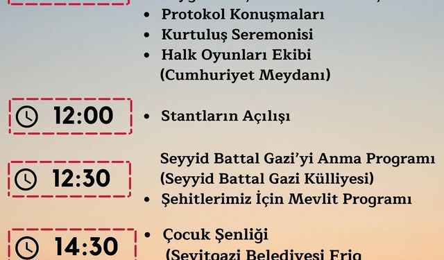 Seyitgazi’nin düşman işgalinden kurtuluşu 103. yılında kutlanacak