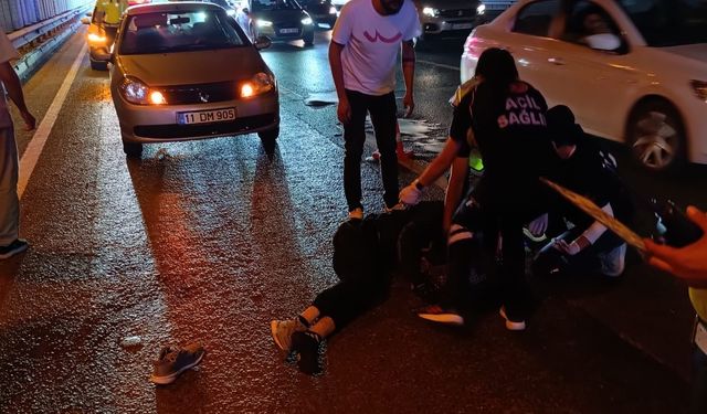 Kaza yapan motosikletli genç hayatını kaybetti!