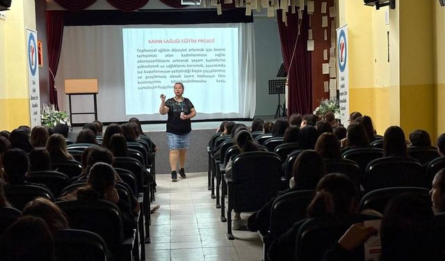 Kadın Sağlığı Projesi ile genç nesiller bilinçleniyor