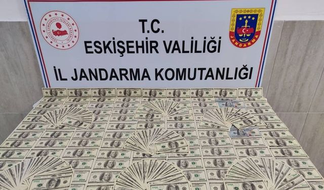 Eskişehir’de 1 milyon TL değerinde sahte dolar ele geçirildi