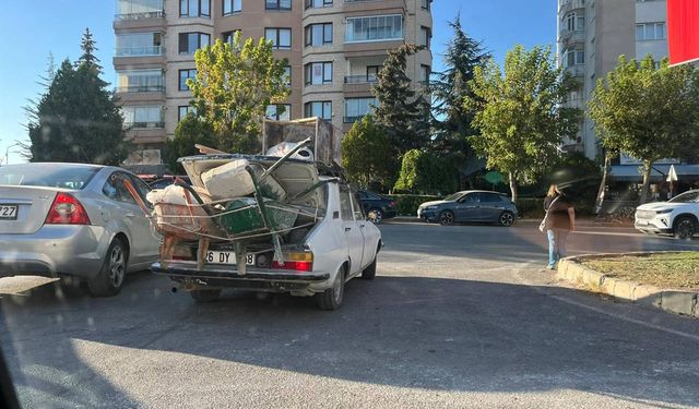 Trafikte tehlike saçtı