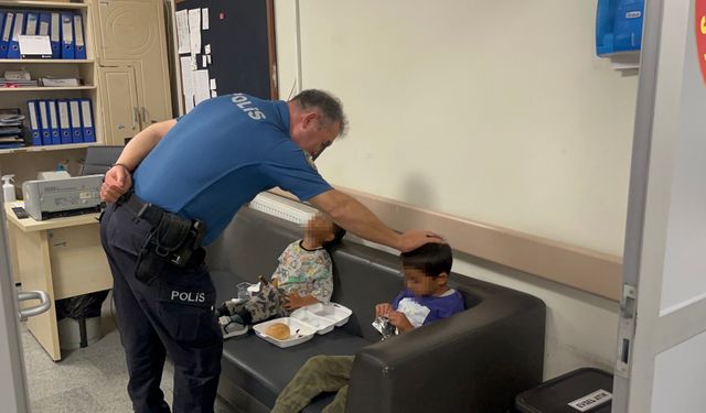 Eskişehir'de aile dramı! Çocuklara polis sahip çıktı!