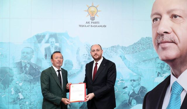 AK Parti Beylikova İlçe Başkanlığı'na Ersin Kaya atandı
