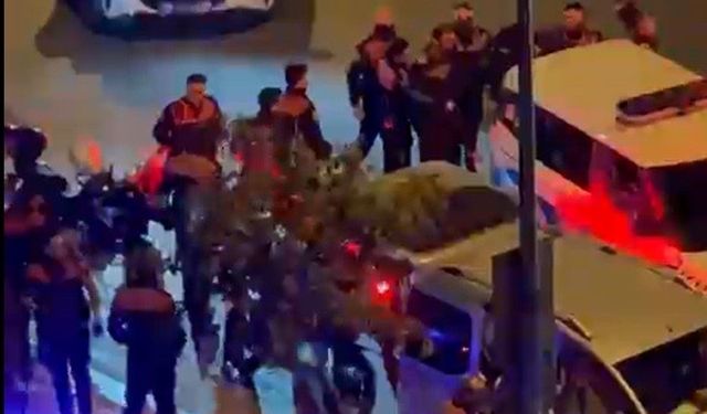 Polise, "Bana beyefendi de" dedi, gözaltına alındı