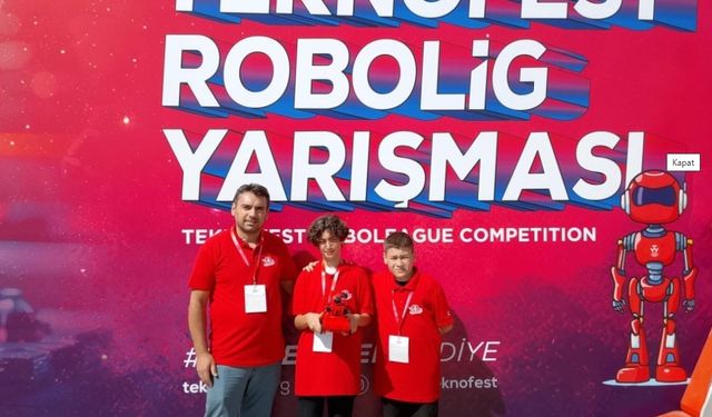 TEKNOFEST’te Özgünlük Ödülü'nü Ata Ortaokulu kazandı