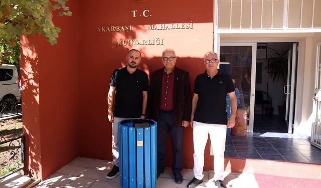 Plastik atıklar çöp kovalarına dönüşüyor