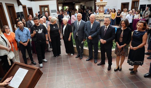 Çerkes el sanatları sergisi açıldı