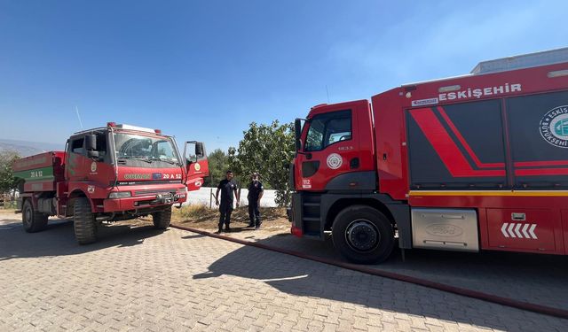 Denizli yangınına Eskişehir’den anlamlı destek