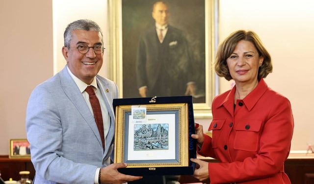 Gökhan Günaydın’dan Başkan Ünlüce’ye ziyaret