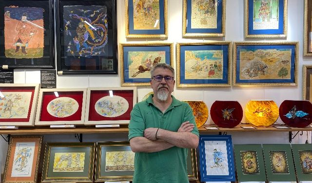 13 yıllık minyatür ustalığını İstanbul'dan Eskişehir'e taşıdı