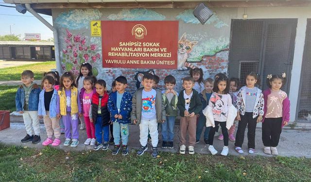 Miniklerden Anlamlı Ziyaret