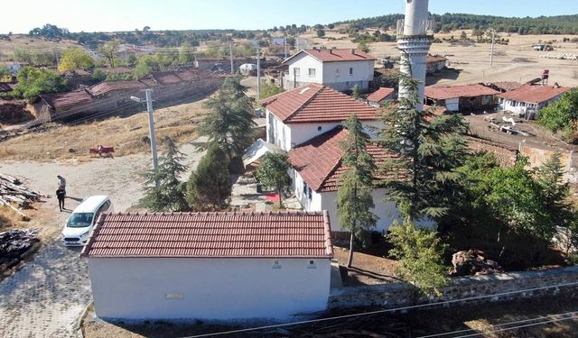 İnönü’de şadırvan ve cami tuvaletleri yenilendi