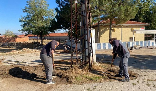 İnönü'de temizlik hız kesmiyor