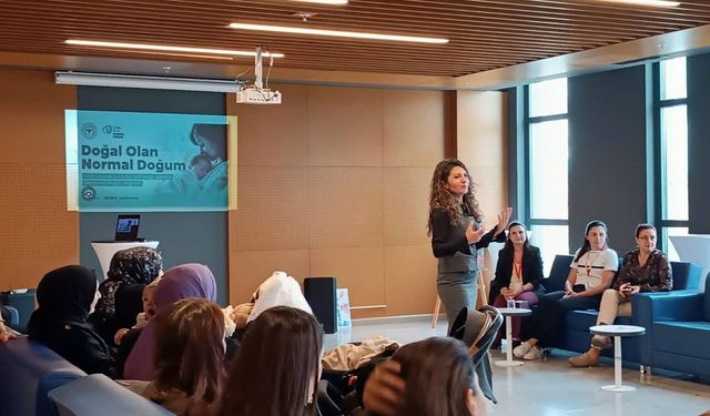 'Normal Doğum ve Emzirme Haftası' etkinliği gerçekleştirildi