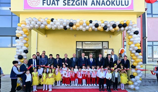 Vali Aksoy, kamu kaynaklarıyla yapılan okulun açılışını gerçekleştirdi