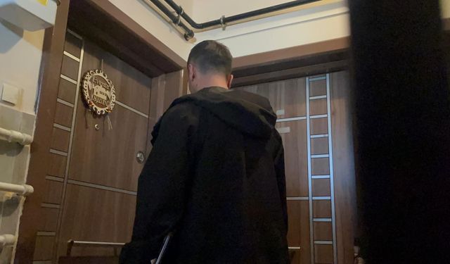 Tutuklanan babanın evi ziyaret edildi