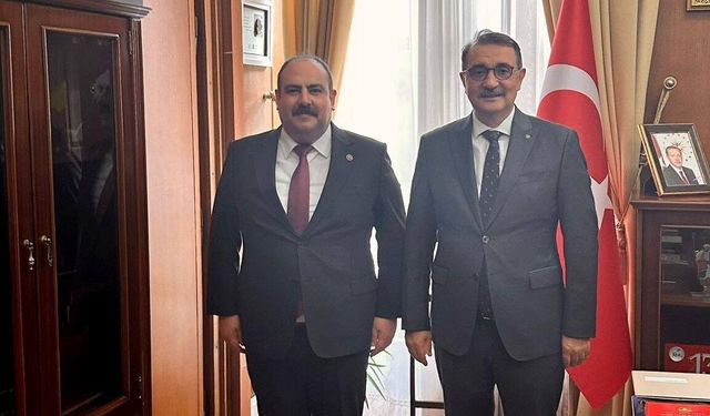 Başkan Hamamcı, Milletvekili Dönmez’i ziyaret etti