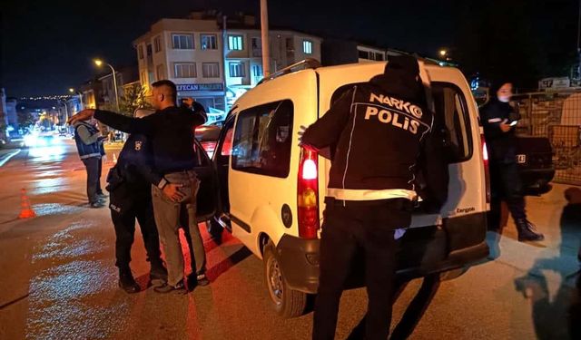 Eskişehir'de geniş çaplı asayiş ve trafik uygulaması