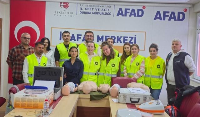 AFAD'tan AHBAP gönüllülerine ilk yardım eğitimi