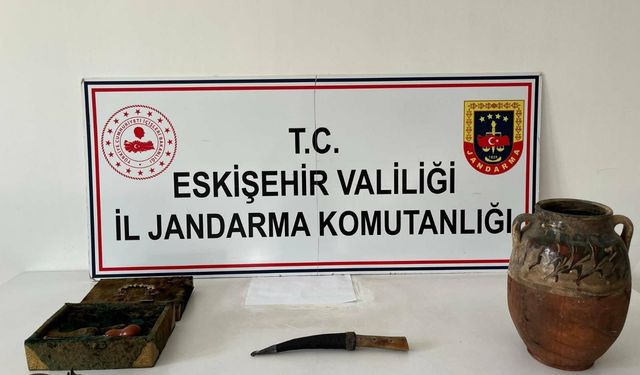 Tarihi eser satmaya çalışan şahıs yakalandı!