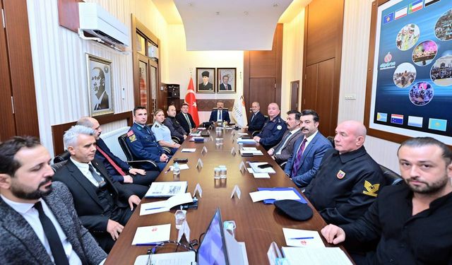 İl Güvenlik ve Asayiş Koordinasyon Toplantısı gerçekleştirildi