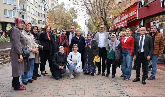 CHP Grup Başkanvekili Başarır ve Başkan Ünlüce vatandaşla buluştu