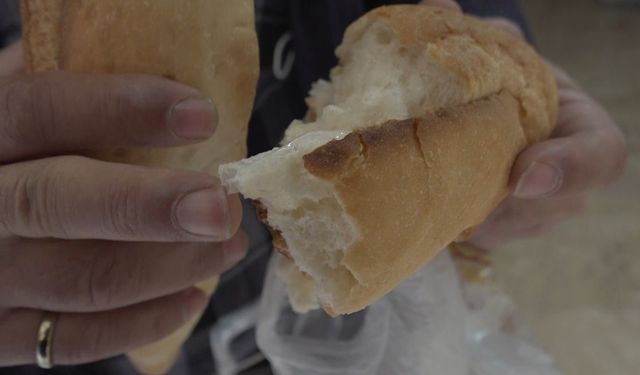 Ekmekten poşet çıkmıştı, işletme uyarıldı