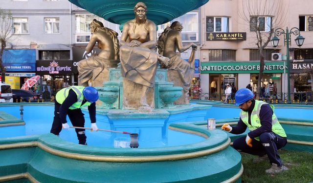 Büyükşehir’den havuzlarda yenileme çalışması