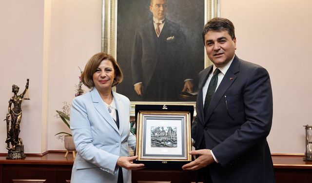 Demokrat Parti Genel Başkanı Uysal’dan Başkan Ünlüce’ye ziyaret