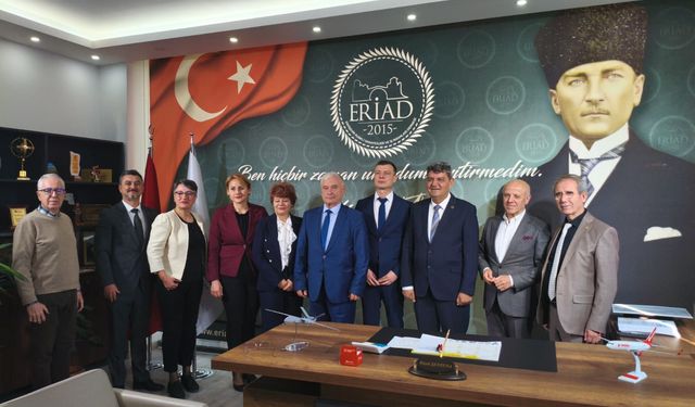 Stara Zagora heyetinden ERİAD’a ziyaret