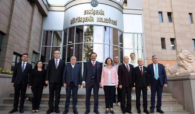 Hisarcıklıoğlu’ndan Başkan Ünlüce’ye ziyaret