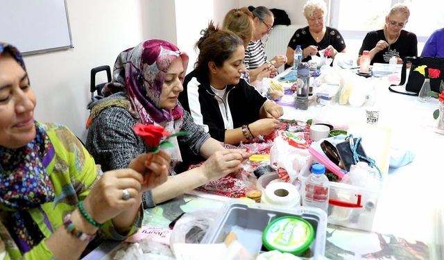 Odunpazarı’nda atölyeler kadınları güçlendiriyor