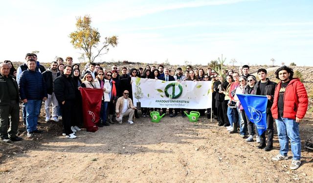 Anadolu Üniversitesi EEYO, Yunus’un Fidanlarını toprakla buluşturdu