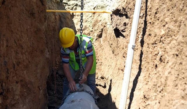 Çukurhisar’da kanalizasyon altyapısı güçlendirildi