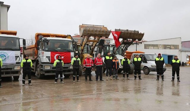 Odunpazarı Belediyesi karla mücadeleye hazır