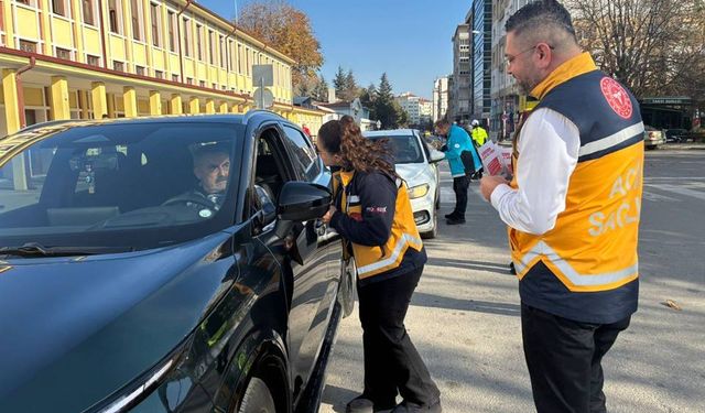 'Yaşama Yol Ver' etkinliği ile farkındalık oluşturuldu