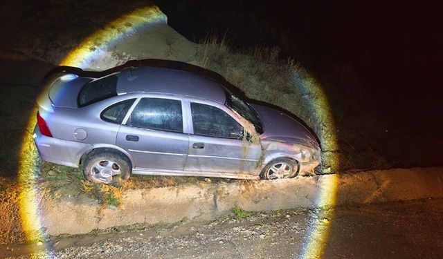 Eskişehir yolunda otomobil yoldan çıktı: 2 yaralı