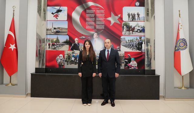 Cumhuriyet Savcısı Dağdeviren, İl Emniyet Müdürü Yılmaz'ı ziyaret etti