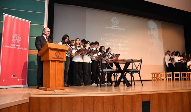 'Mehmet Âkif Ersoy’u Anma Programı' düzenlendi
