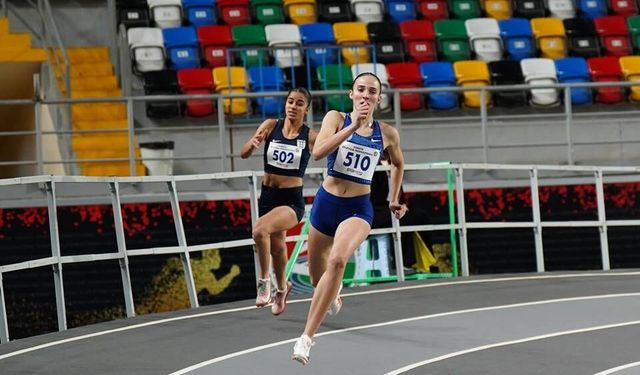 Eskişehir'li atletten Türkiye rekoru