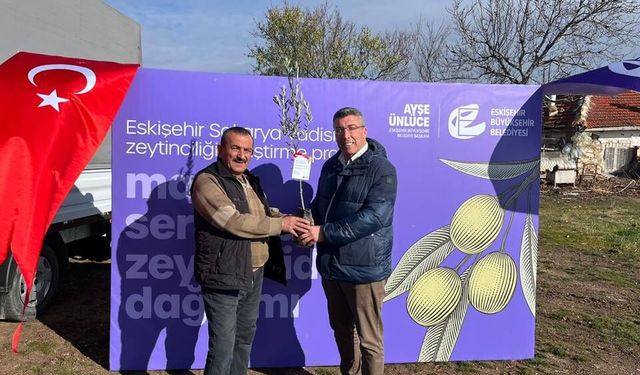 Eskişehir’de zeytin geleceğe kök salıyor