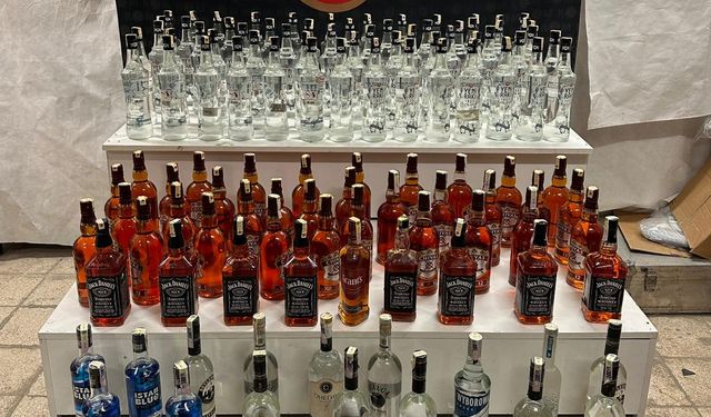 Eskişehir'de sahte alkol operasyonu!