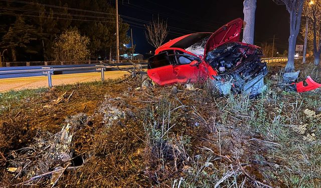 Eskişehir’de feci kaza! 1 kişi ağır yaralandı!