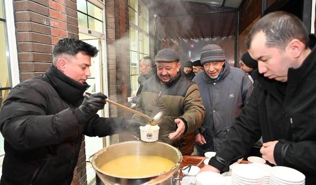 İnönü'de yılın ilk sabahında birlik ve beraberlik buluşması