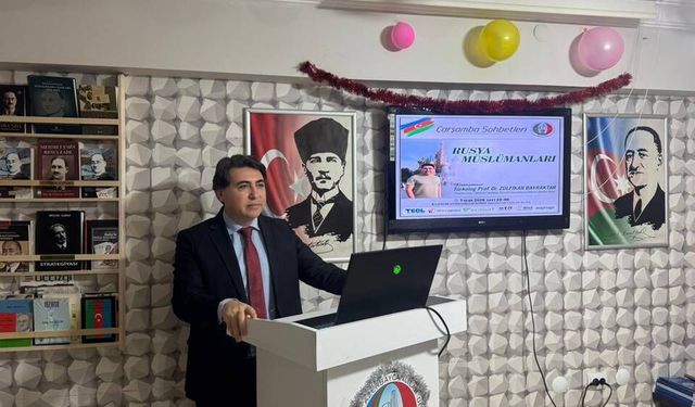 Eskişehir'de 'Rusya Müslümanları' konulu konferans