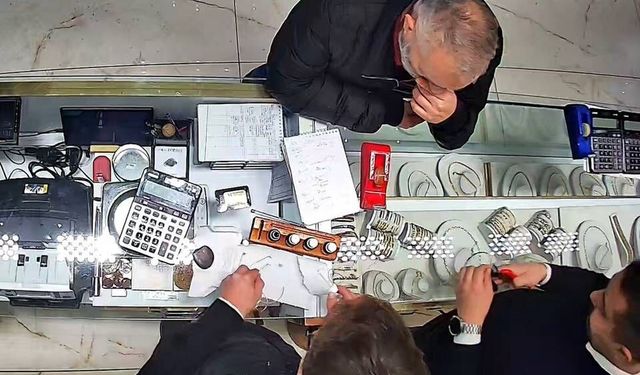 Kuyumcuya yakalanınca sahte altınları teklif etti: "Bunlar sende kalsın"