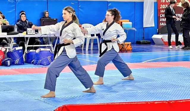 Eskişehir'de Büyükler Taekwondo İl Şampiyonası düzenlendi