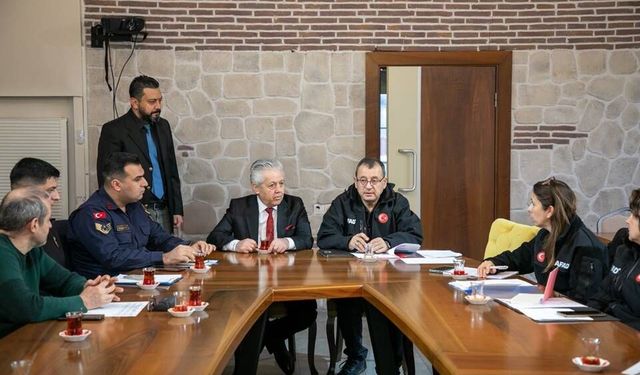 Eskişehir’de afet hazırlıkları masaya yatırıldı